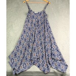 Promesa Spaghetti Strap Dress Womens Size Small Multicolor Sun Dress Made In USA